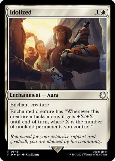 Idolized Surge Foil Universes Beyond: Fallout Magic card