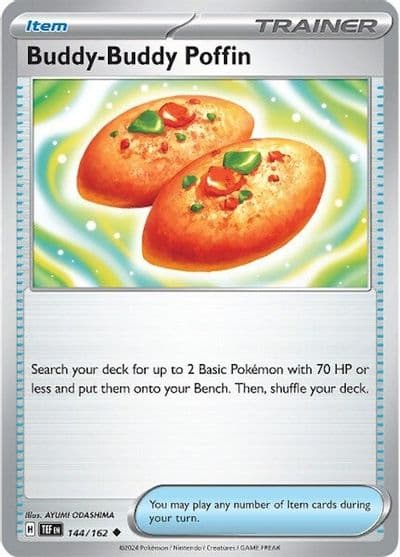 Buddy-Buddy Poffin SV05: Temporal Forces Pokemon card