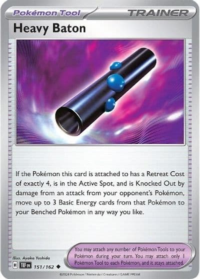 Heavy Baton SV05: Temporal Forces Pokemon card