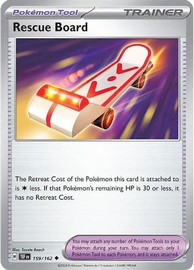 Rescue Board SV05: Temporal Forces Pokemon card