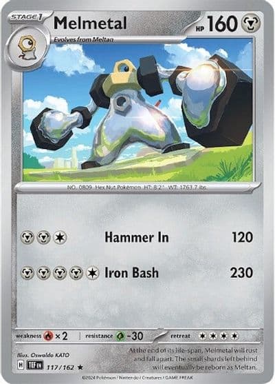 Melmetal SV05: Temporal Forces Pokemon card
