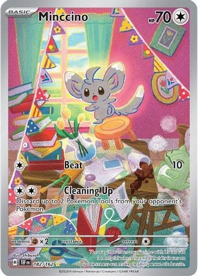 Minccino SV05: Temporal Forces Pokemon card