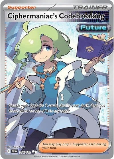 Ciphermaniac's Codebreaking SV05: Temporal Forces Pokemon card