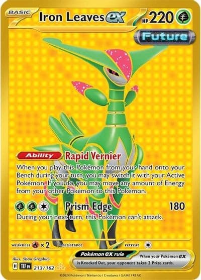 Iron Leaves ex SV05: Temporal Forces Pokemon card