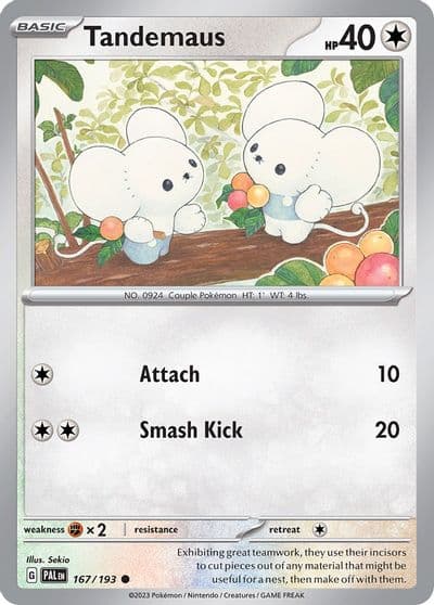 Tandemaus (Cosmos Foil) Miscellaneous Cards & Products Pokemon card