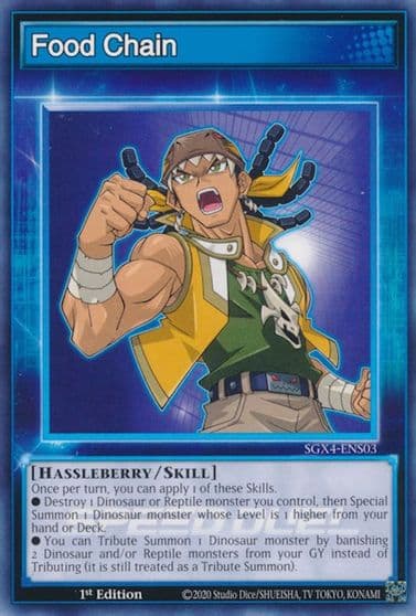 Food Chain Speed Duel GX: Midterm Destruction Yu-Gi-Oh! card