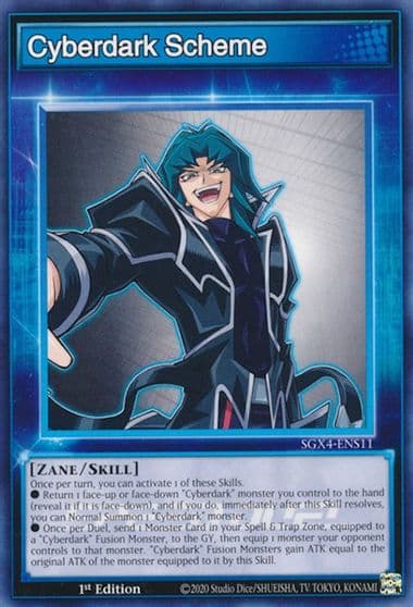 Cyberdark Scheme Speed Duel GX: Midterm Destruction Yu-Gi-Oh! card