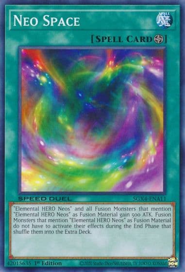 Neo Space Speed Duel GX: Midterm Destruction Yu-Gi-Oh! card