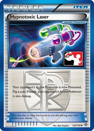Hypnotoxic Laser (Team Plasma) League & Championship Cards Pokemon card