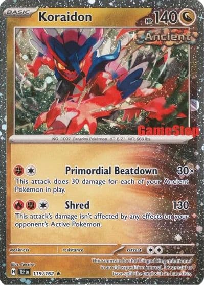 Koraidon (Gamestop Promo) Miscellaneous Cards & Products Pokemon card