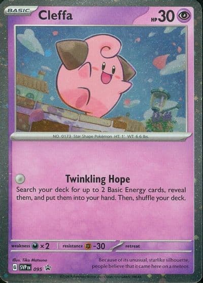 Cleffa - 095 SV: Scarlet & Violet Promo Cards Pokemon card