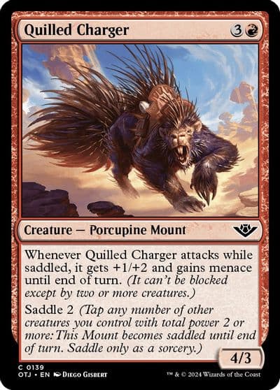 Quilled Charger Outlaws of Thunder Junction Magic card