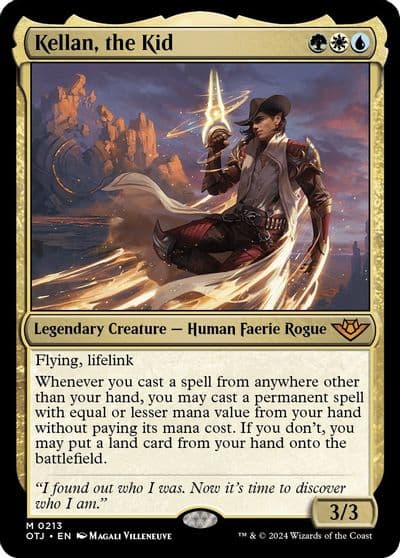 Kellan the Kid Outlaws of Thunder Junction Magic card