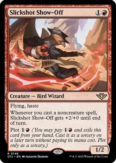 Slickshot Show Off Outlaws of Thunder Junction Magic card