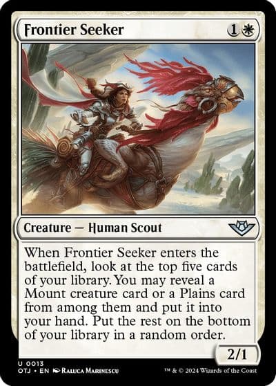Frontier Seeker Outlaws of Thunder Junction Magic card