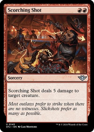 Scorching Shot Outlaws of Thunder Junction Magic card