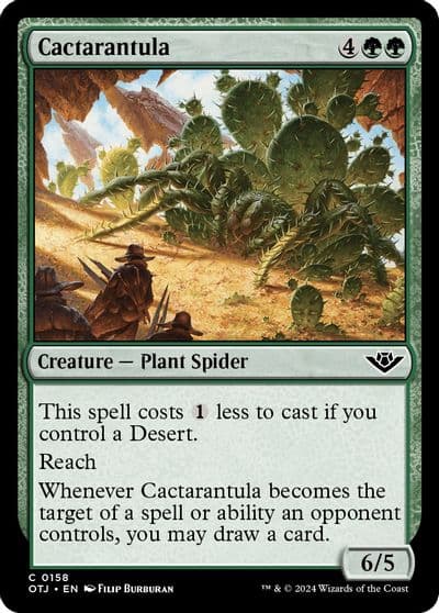 Cactarantula Outlaws of Thunder Junction Magic card