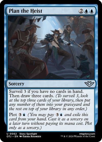 Plan the Heist Outlaws of Thunder Junction Magic card