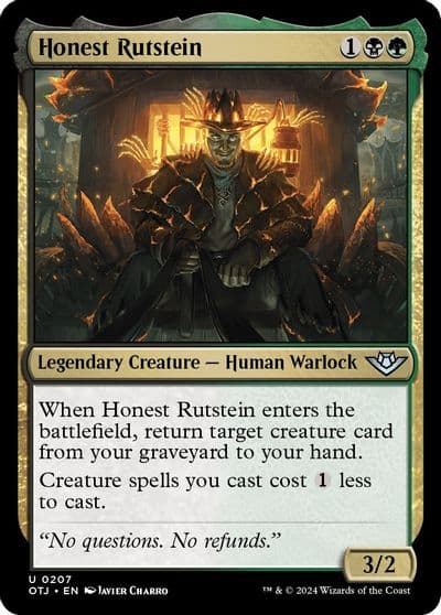 Honest Rutstein Outlaws of Thunder Junction Magic card
