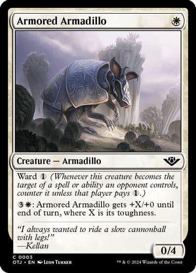 Armored Armadillo Outlaws of Thunder Junction Magic card