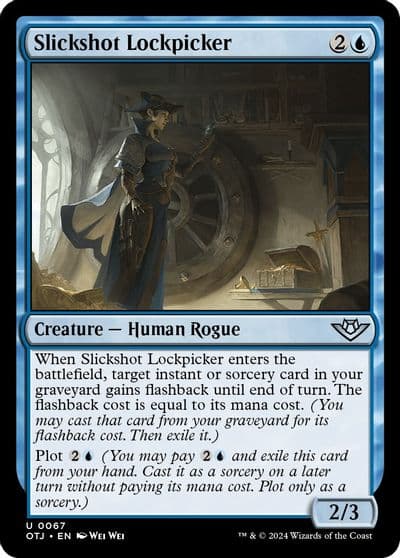 Slickshot Lockpicker Outlaws of Thunder Junction Magic card