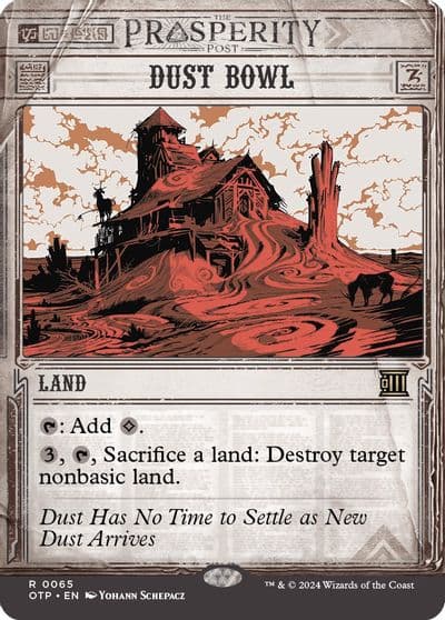 Dust Bowl Outlaws of Thunder Junction: Breaking News Magic card