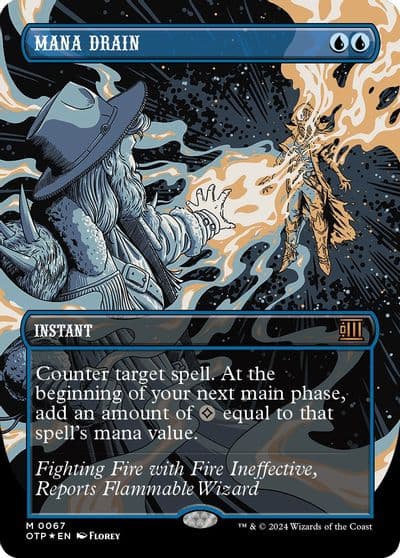 Mana Drain Textured Foil Outlaws of Thunder Junction: Breaking News Magic card