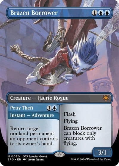 Brazen Borrower Borderless Special Guests Magic card