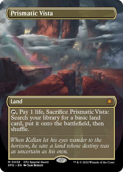 Prismatic Vista Borderless Special Guests Magic card