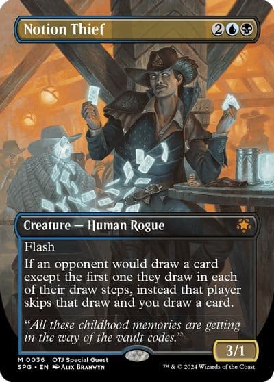 Notion Thief Borderless Special Guests Magic card