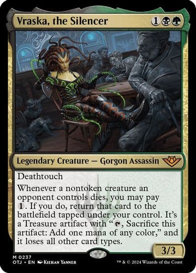 Vraska the Silencer Outlaws of Thunder Junction Magic card