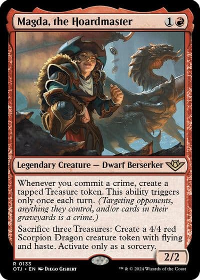 Magda the Hoardmaster Outlaws of Thunder Junction Magic card