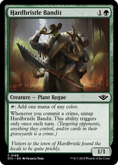 Hardbristle Bandit Outlaws of Thunder Junction Magic card