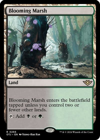 Blooming Marsh Outlaws of Thunder Junction Magic card
