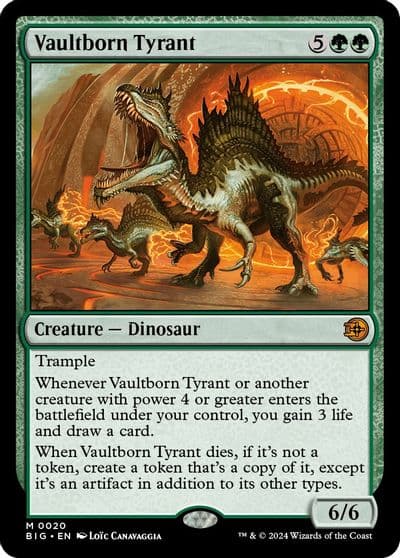 Vaultborn Tyrant Outlaws of Thunder Junction: The Big Score Magic card