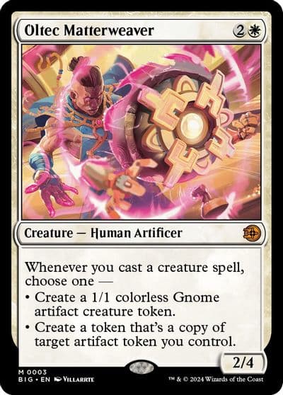 Oltec Matterweaver Outlaws of Thunder Junction: The Big Score Magic card