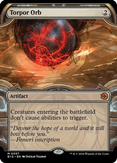 Torpor Orb Showcase Outlaws of Thunder Junction: The Big Score Magic card