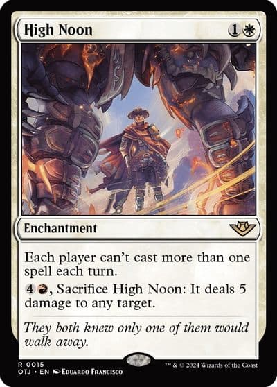 High Noon Outlaws of Thunder Junction Magic card