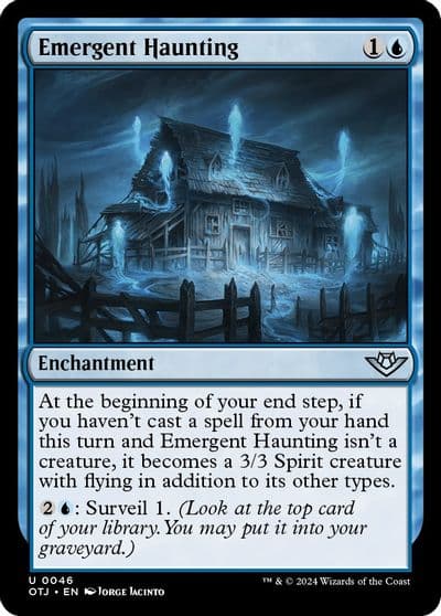 Emergent Haunting Outlaws of Thunder Junction Magic card