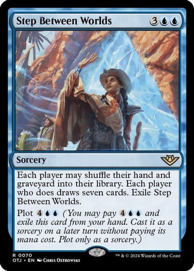 Step Between Worlds Outlaws of Thunder Junction Magic card