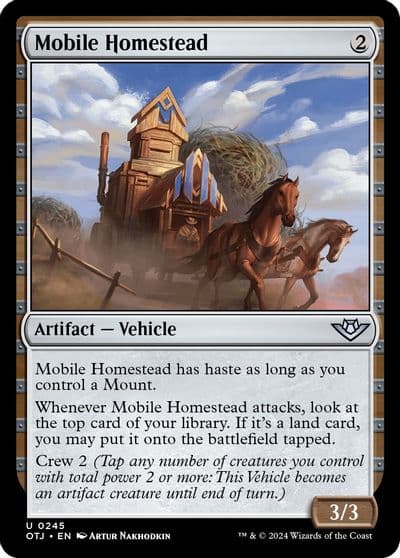 Mobile Homestead Outlaws of Thunder Junction Magic card