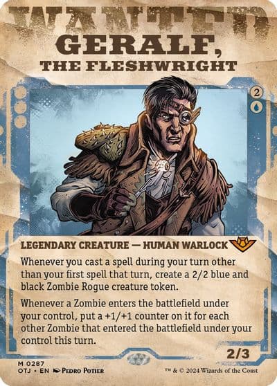 Geralf the Fleshwright Showcase Outlaws of Thunder Junction Magic card