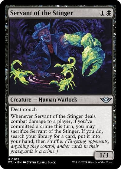 Servant of the Stinger Outlaws of Thunder Junction Magic card