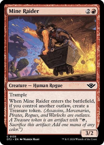 Mine Raider Outlaws of Thunder Junction Magic card