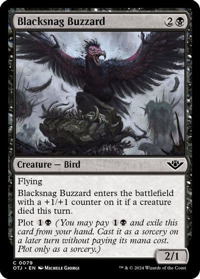 Blacksnag Buzzard Outlaws of Thunder Junction Magic card