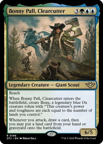Bonny Pall Clearcutter Outlaws of Thunder Junction Magic card