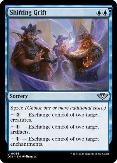 Shifting Grift Outlaws of Thunder Junction Magic card