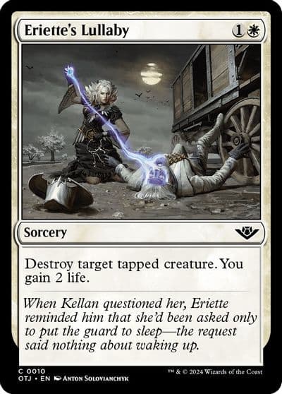 Eriettes Lullaby Outlaws of Thunder Junction Magic card