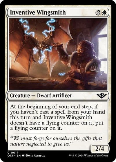 Inventive Wingsmith Outlaws of Thunder Junction Magic card