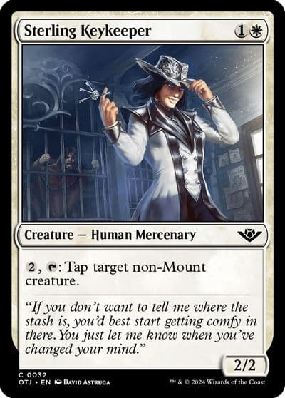 Sterling Keykeeper Outlaws of Thunder Junction Magic card